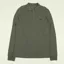 Fred Perry LS Plain Polo Shirt - Field Green